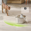 Fonte de Água Automática de Aço Inoxidável para Gatos