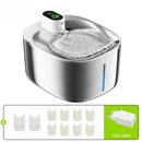 Fonte de Água Automática de Aço Inoxidável para Gatos