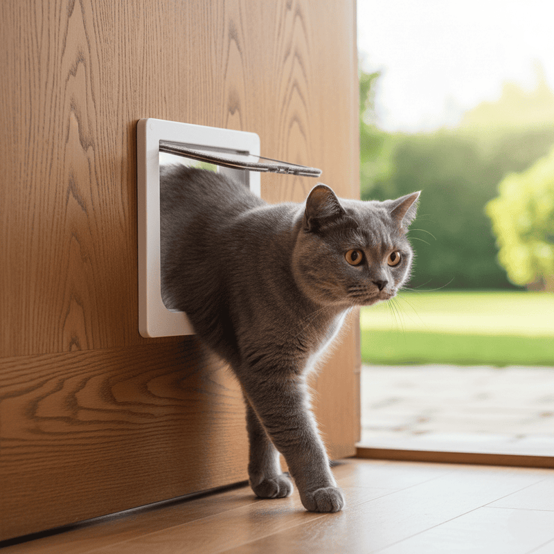 PortalReal™ - Porta de Gato para Passagem