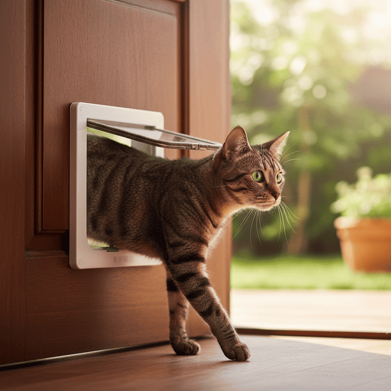 PortalReal™ - Porta de Gato para Passagem