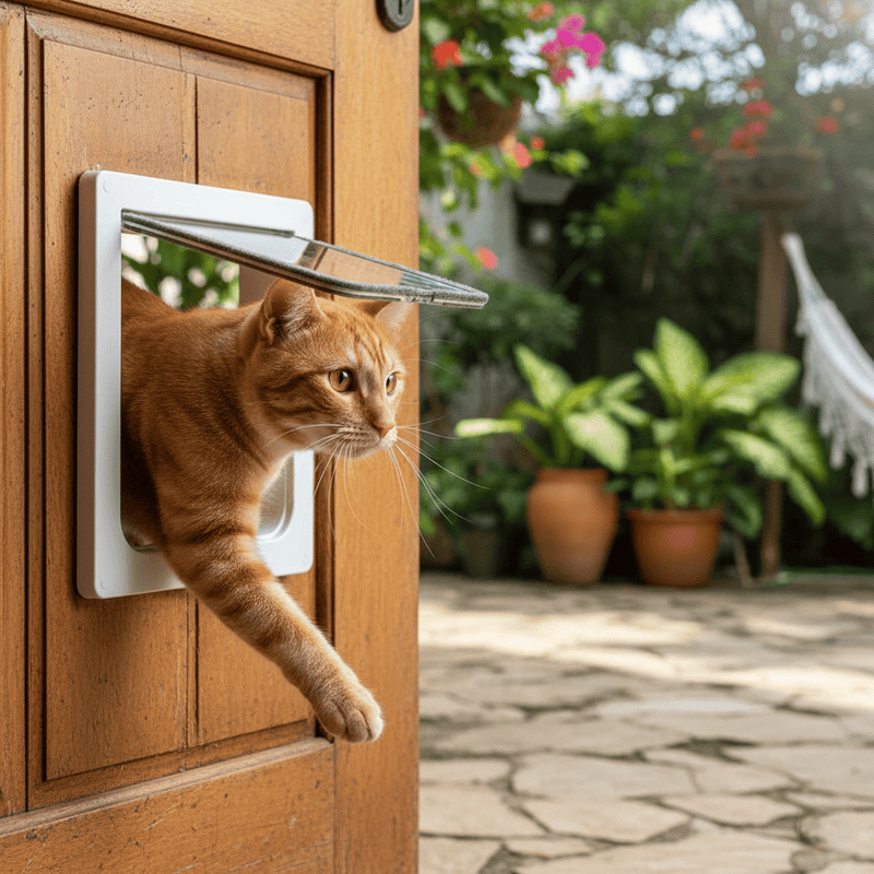 PortalReal™ - Porta de Gato para Passagem