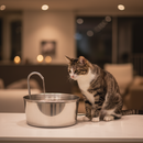 Essencial Pro™ - Fonte de Gato Bebedouro Automático 1,8L