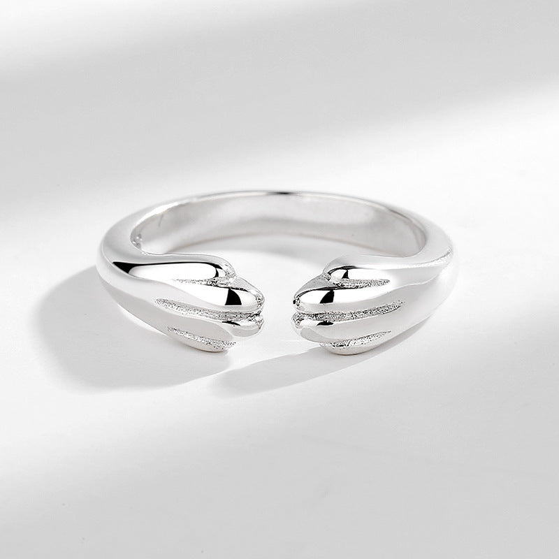 Eternizey™ - Anel Feminino Patas de Gato Eternizadas na Pele