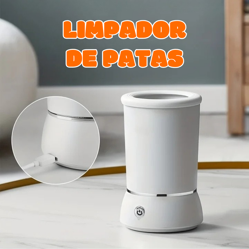 Limpador de Patas Automático para Cachorro