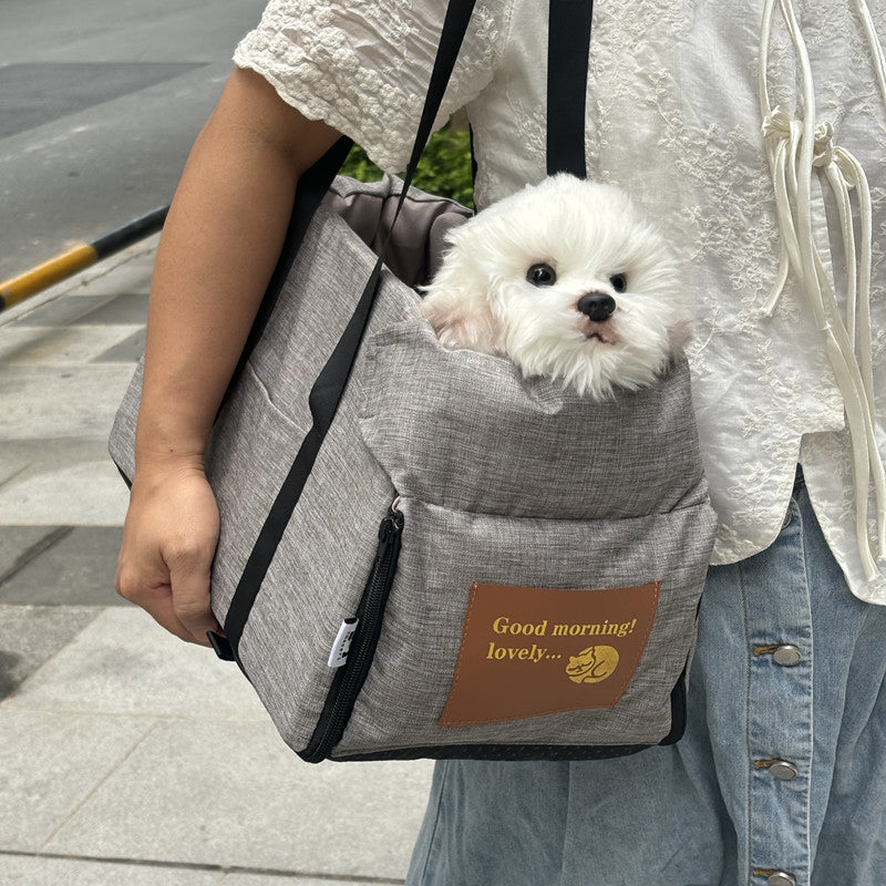 Bolsa de Transporte Acolchoada para Cachorro
