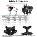 Kit Tático para Cachorro de Caça Colete Militar