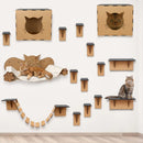 Playground para Gato KIT Completo 16 Peças em MDF