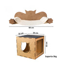 Playground para Gato KIT Completo 16 Peças em MDF