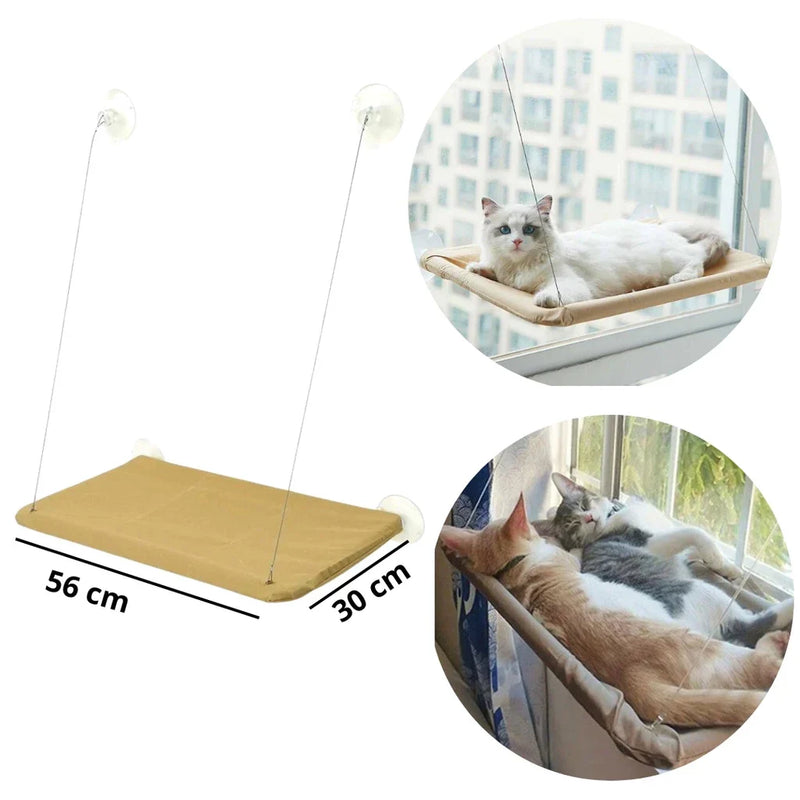 Cama Para Gato Suspensa de Janela até 20kg